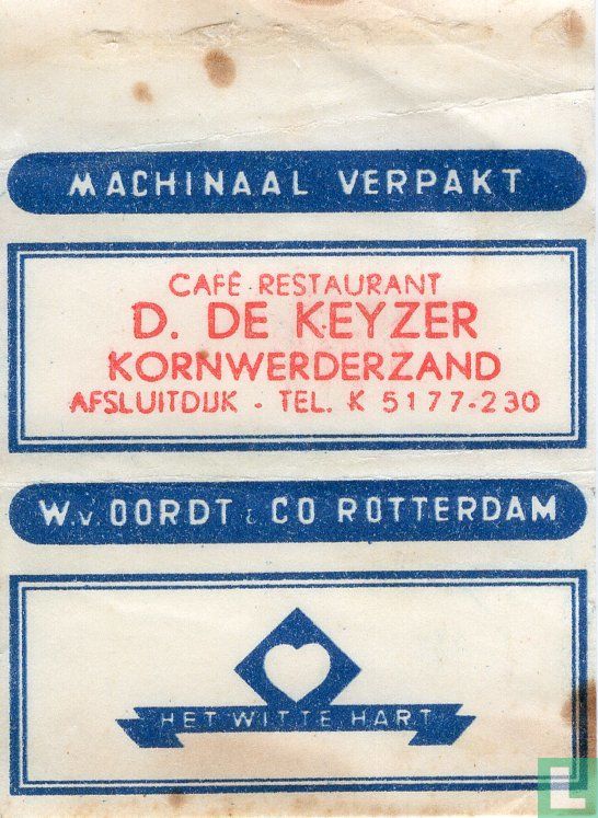 Café Restaurant D. de Keyzer