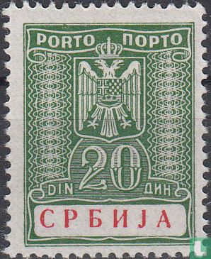 Postage due stamp