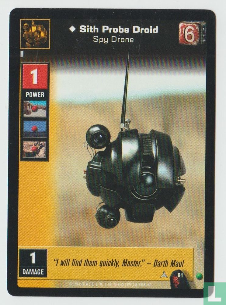 Sith Probe Droid, Spy Drone
