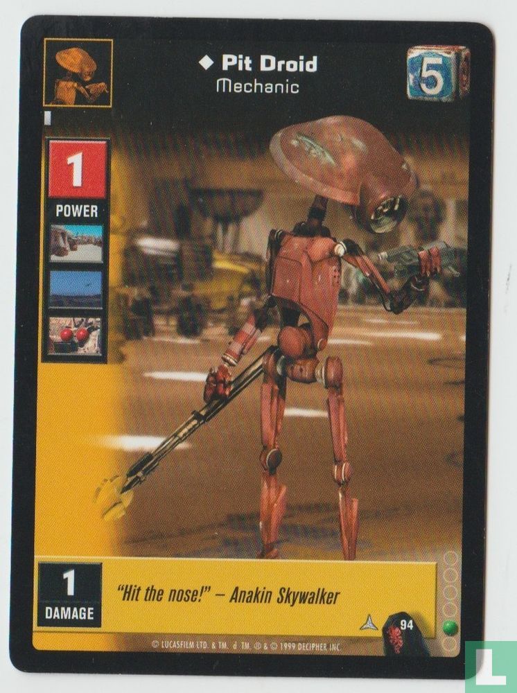 Pit Droid, Mechanic