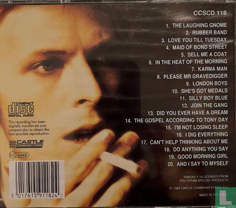 The Collection CD CCSCD 118 - Bowie, David - LastDodo