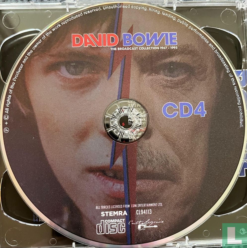 The Broadcast Collection CD CL94113 - Jones, David - LastDodo