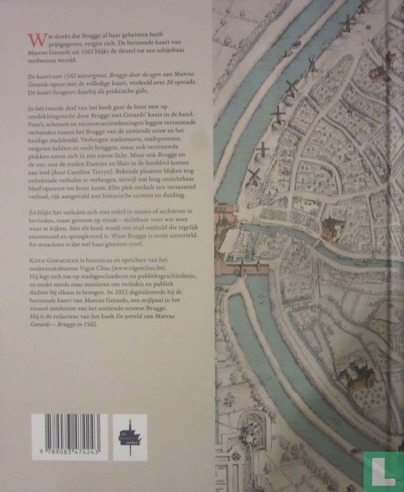 De kaart van 1562 uitvergroot (2025) - Goeminne, Koen - LastDodo