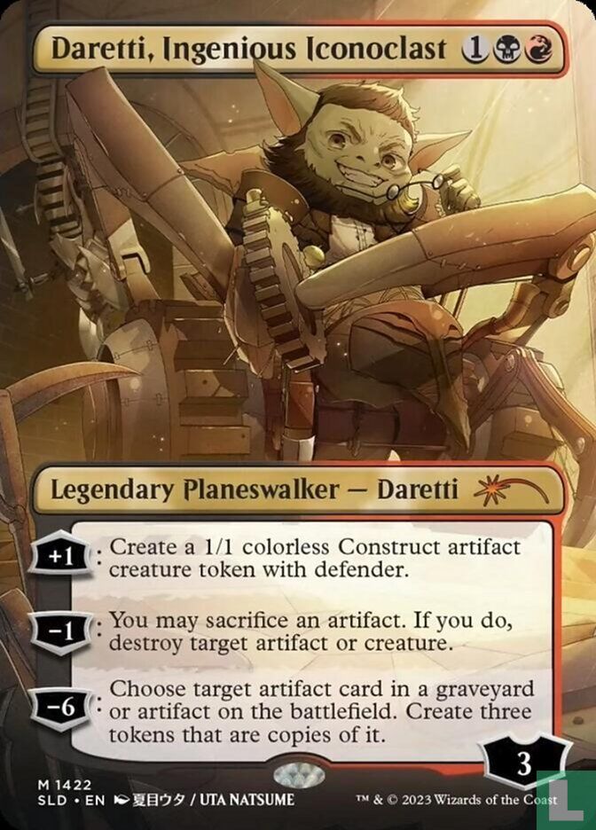 Daretti, Ingenious Iconoclast