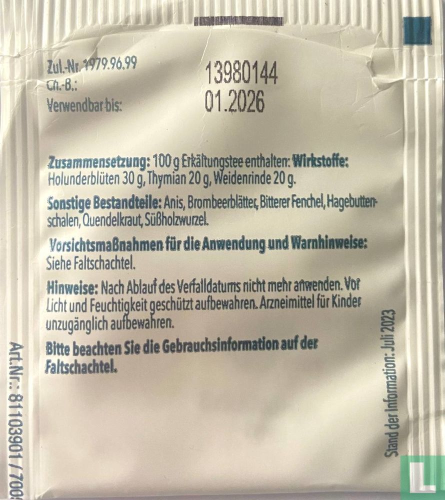 Erkältungstee