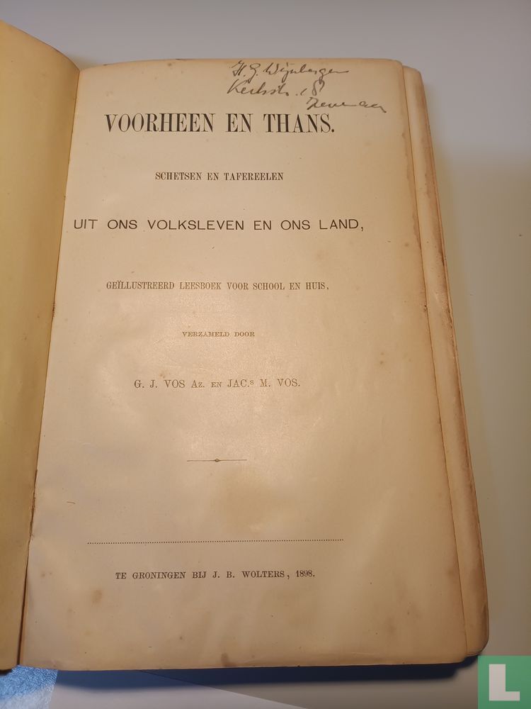 Voorheen en thans