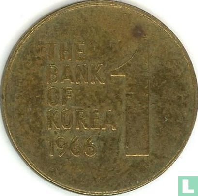 Corée du Sud 1 won 1966