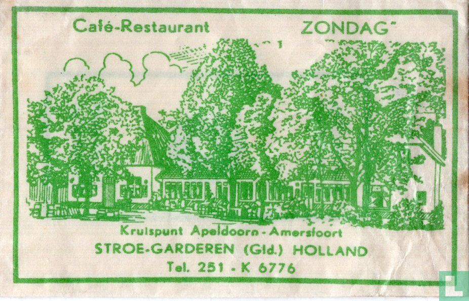 Café Restaurant Zondag"