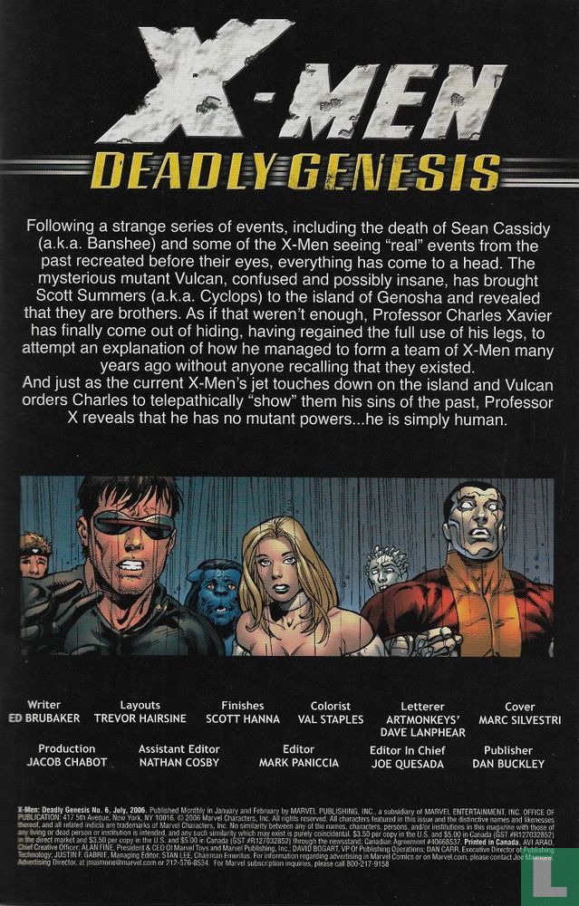 Deadly Genesis 6