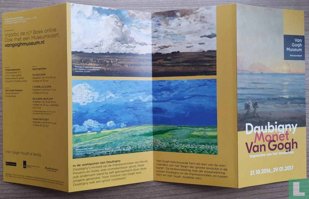 Daubigny Monet Van Gogh -