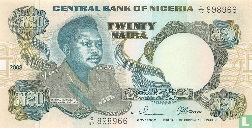Nigeria 20 Naira 2003