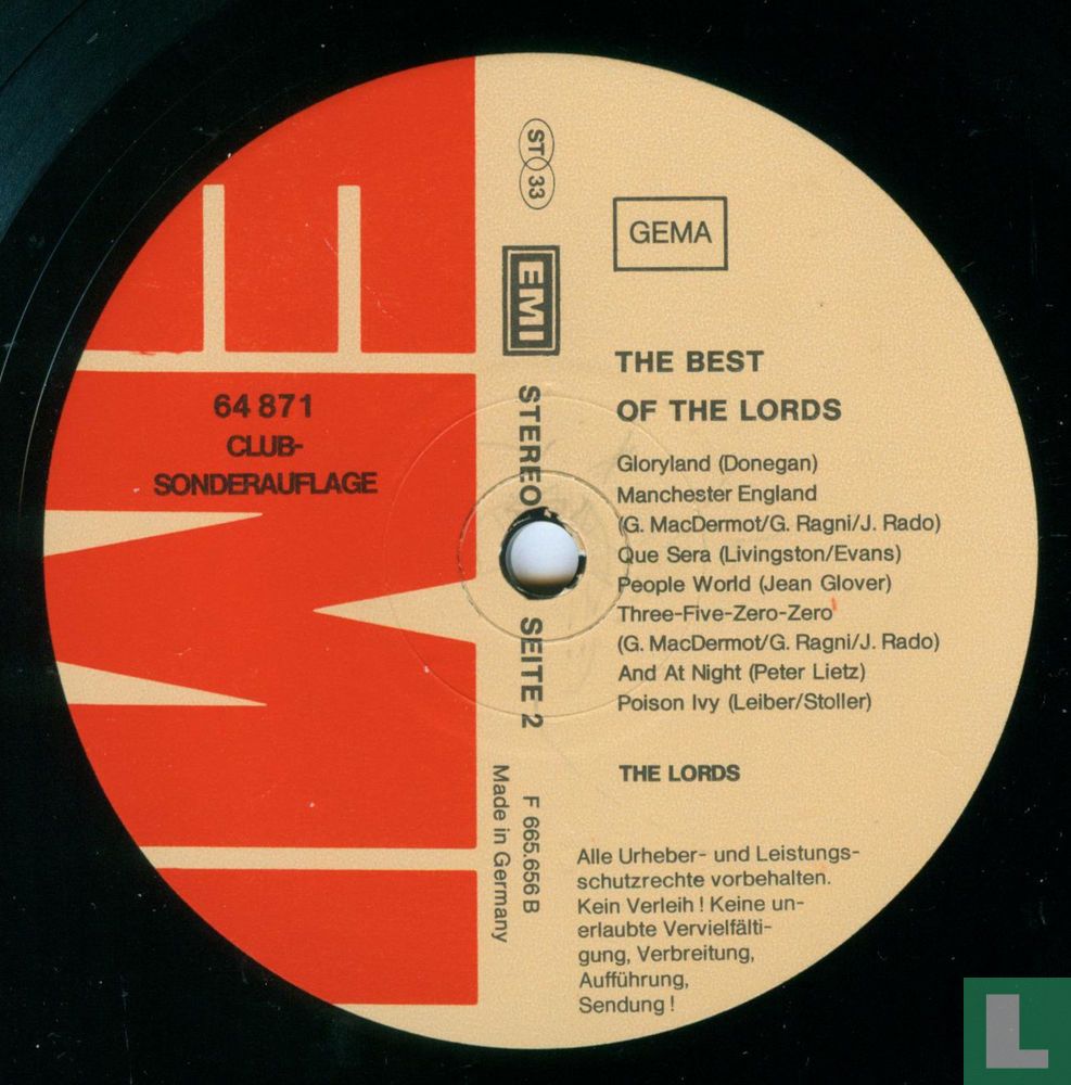 The Best of The Lords