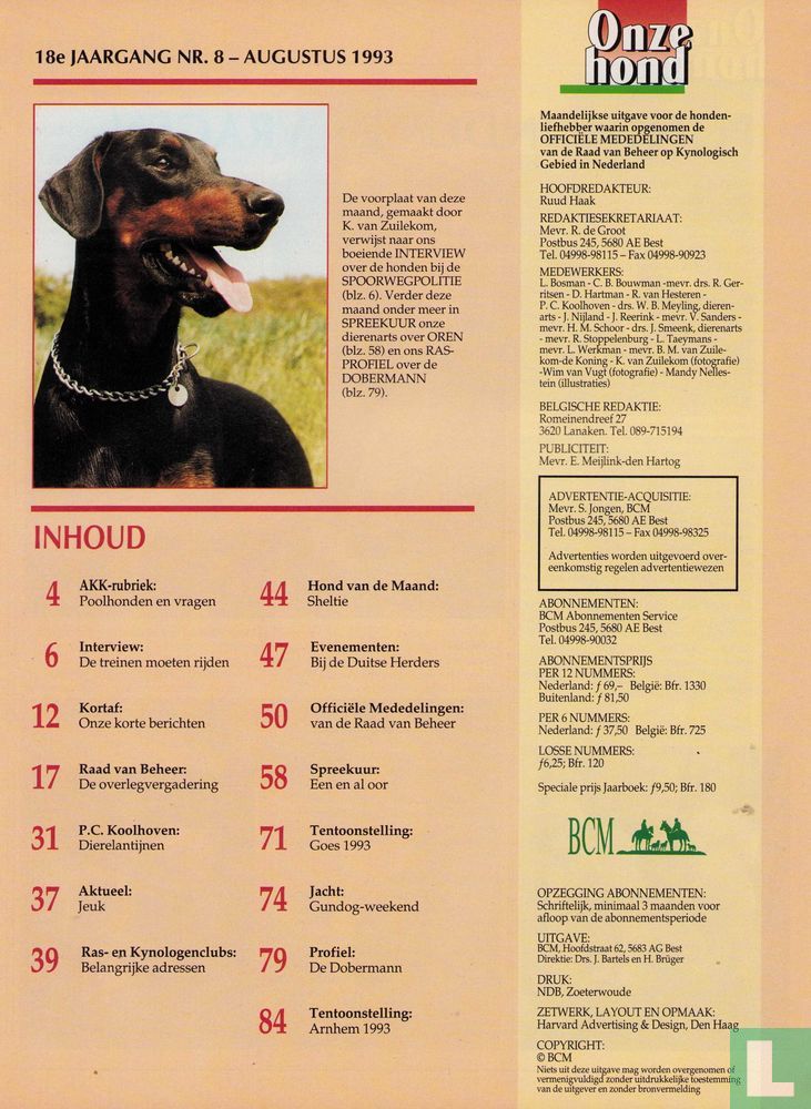 Onze hond 8