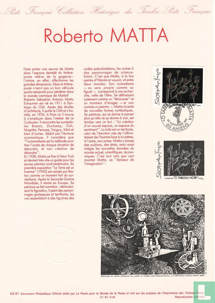 Tableau de Roberto Matta