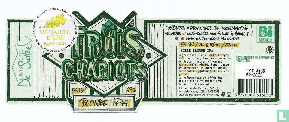 Trois chariots