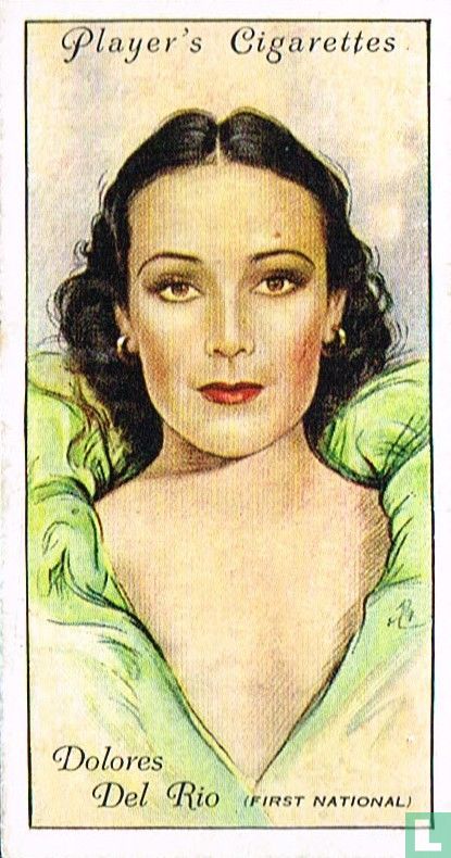 Dolores Del Rio (First National) 15 (1934) - John Player & Sons - LastDodo