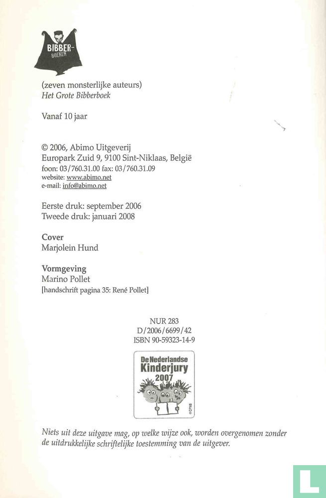 Het grote bibberboek