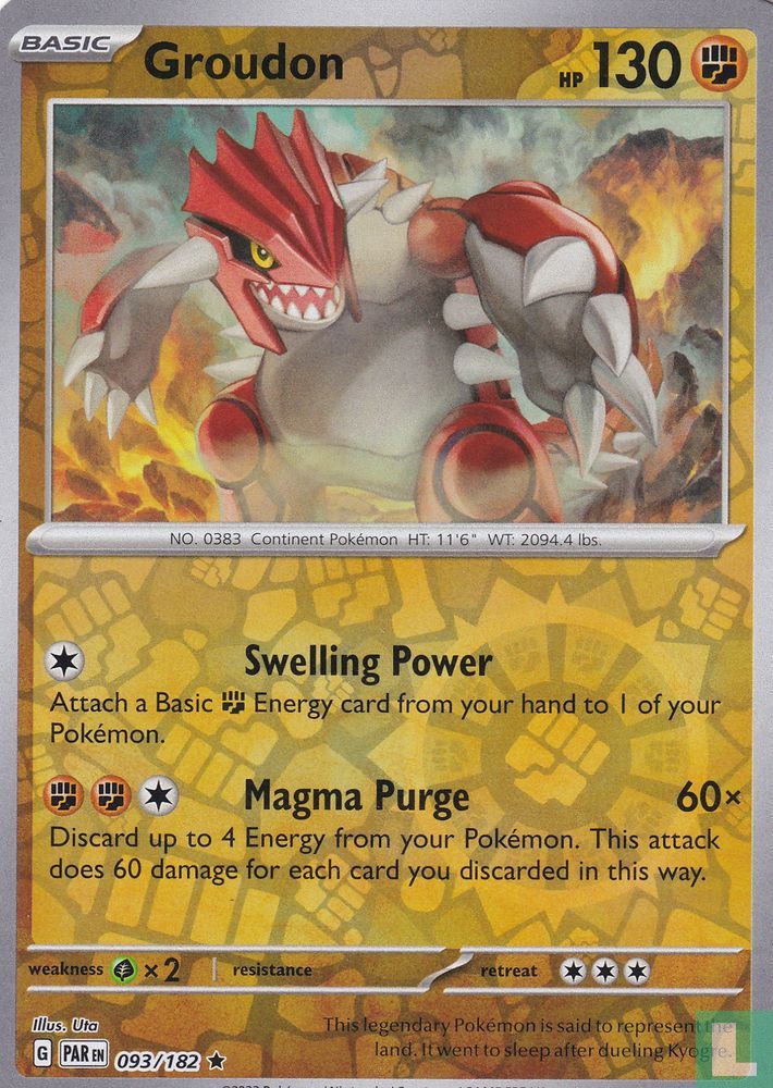  Groudon (Reverse Holo)