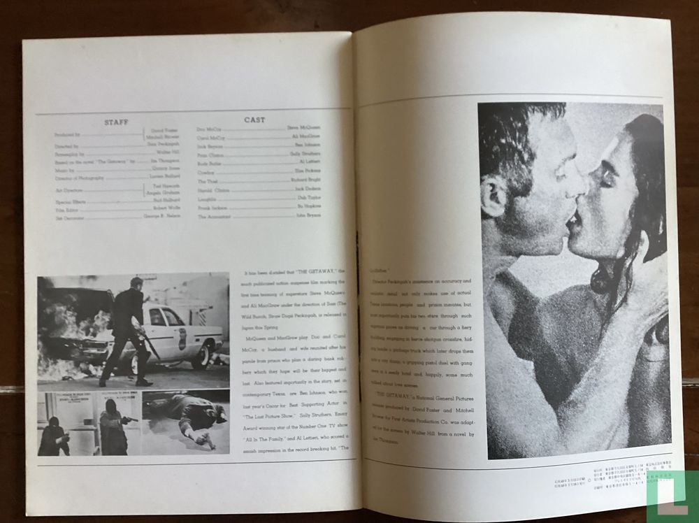 Pressbook - The Getaway