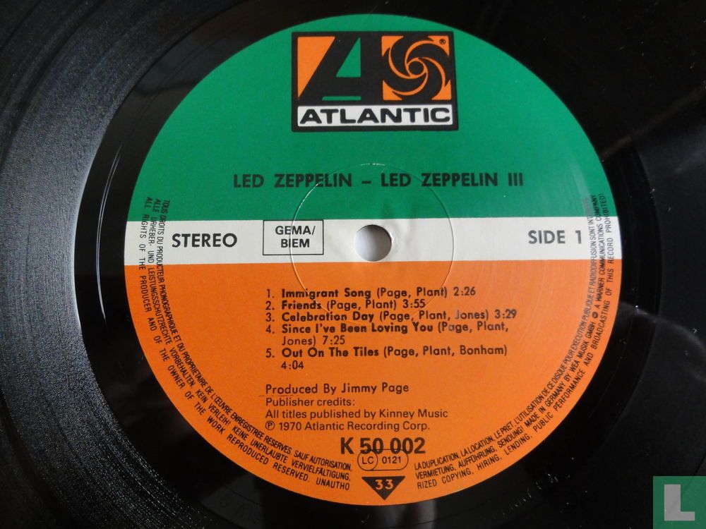 Led Zeppelin III