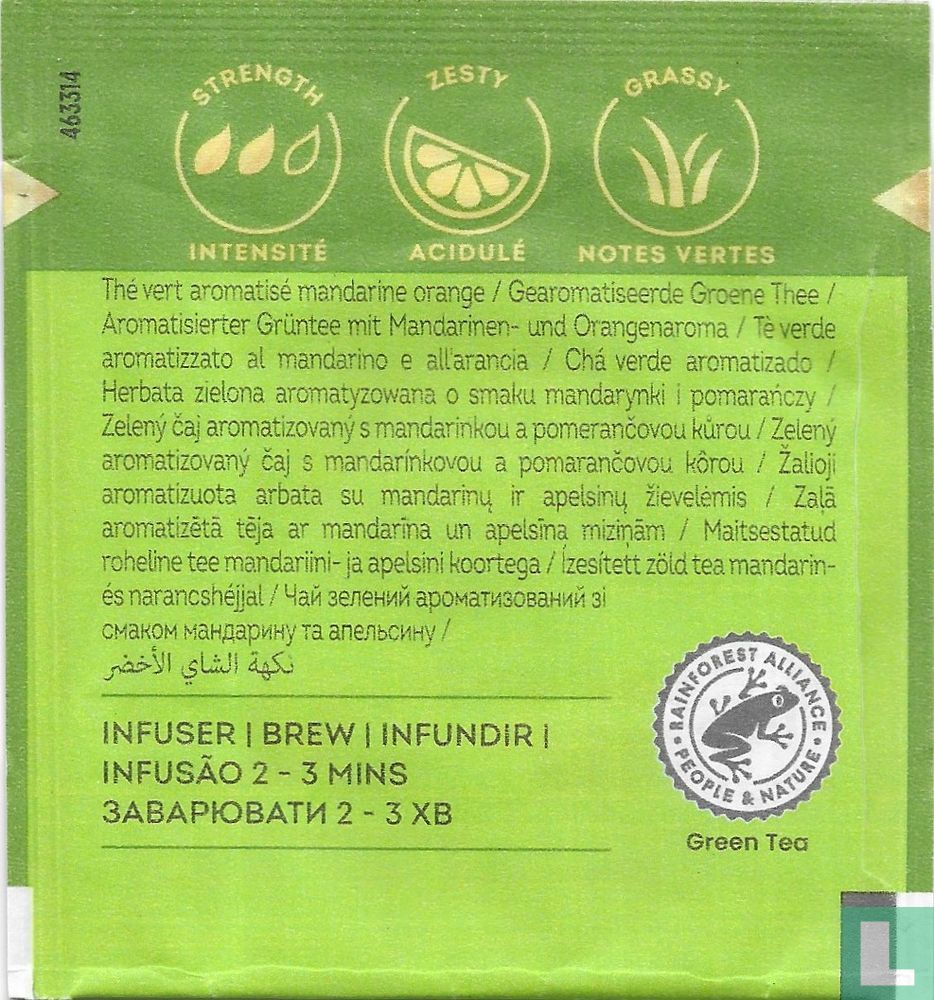 Green Tea Mandarin Orange