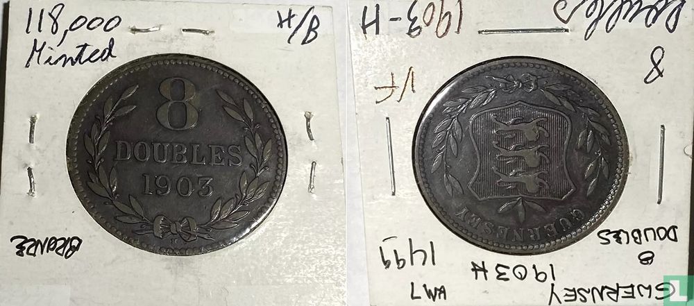 Guernsey 8 doubles 1903