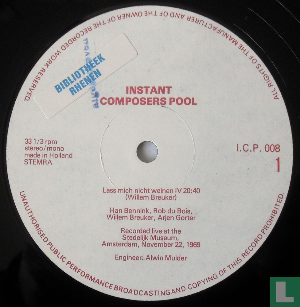 Instant Composers Pool
