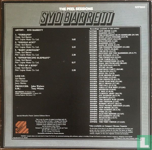 The Peel Sessions