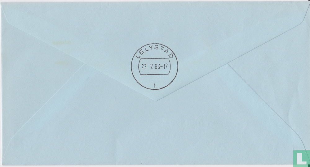 Vol postal spécial Eelde - Lelystad