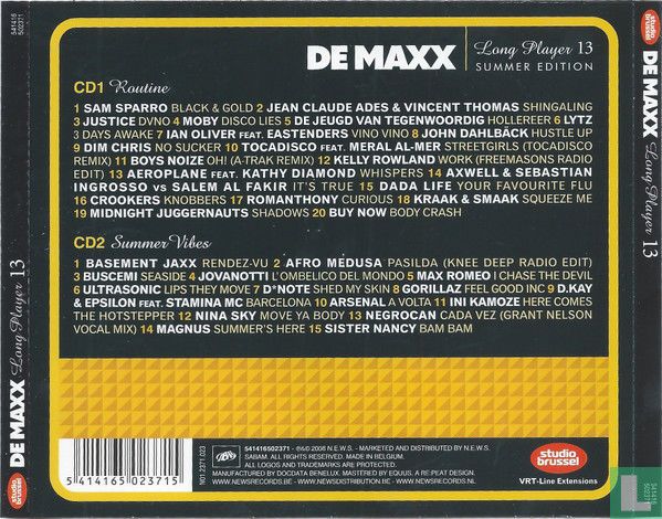 De Maxx Long Player 13 - Summer Edition