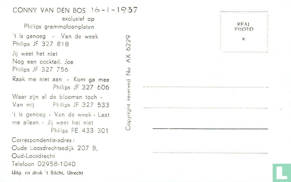 Bos, Conny van den