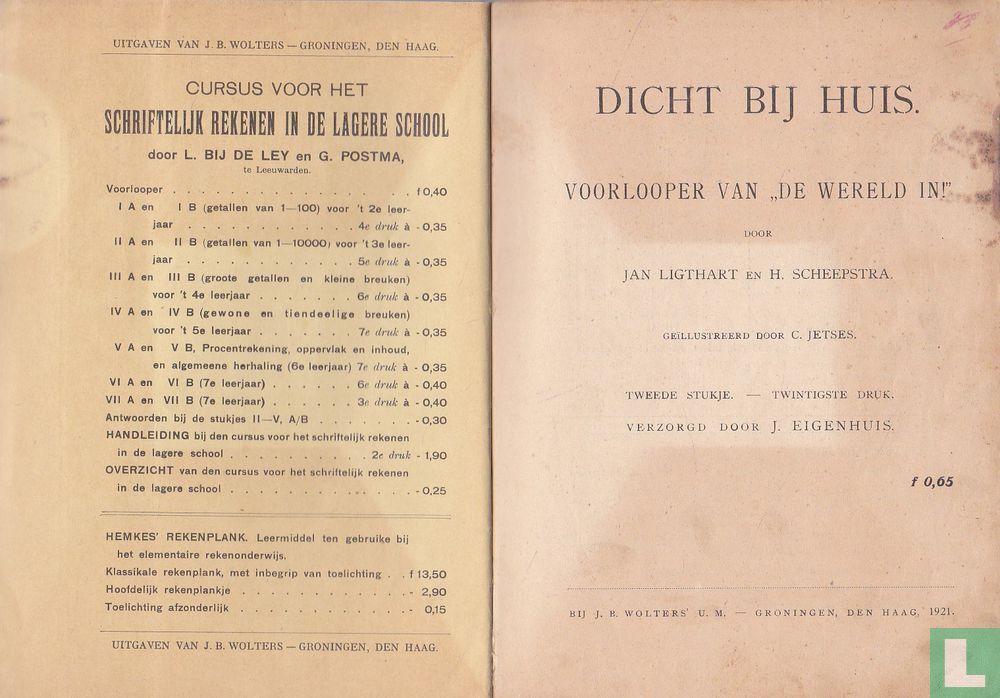 Dicht bij huis
