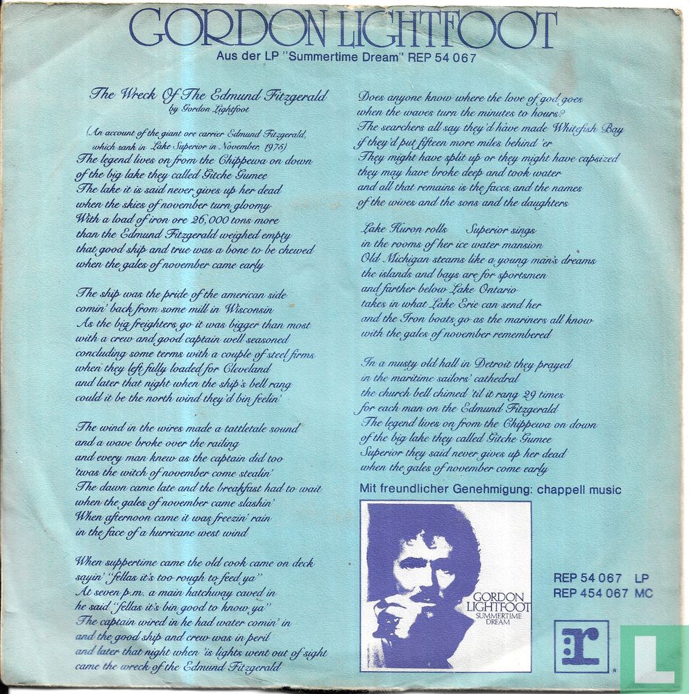 The Wreck of the Edmund Fitzgerald