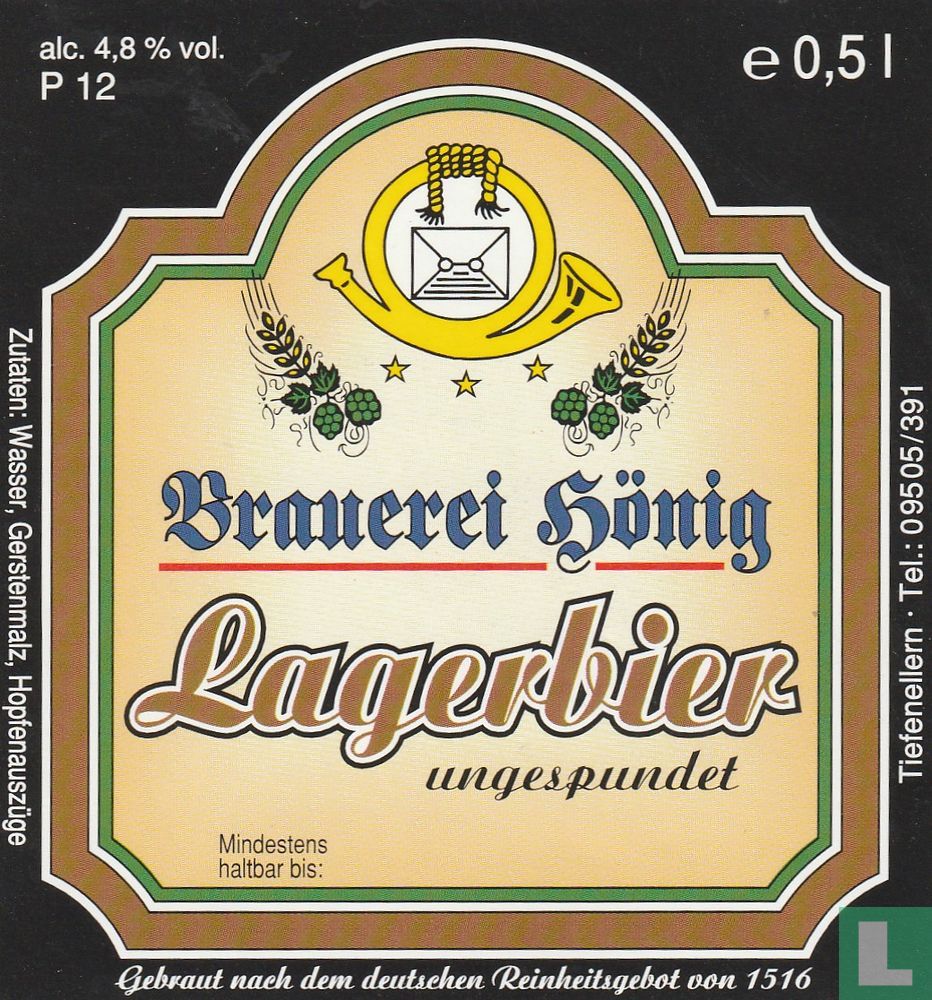 Hönig Lagerbier