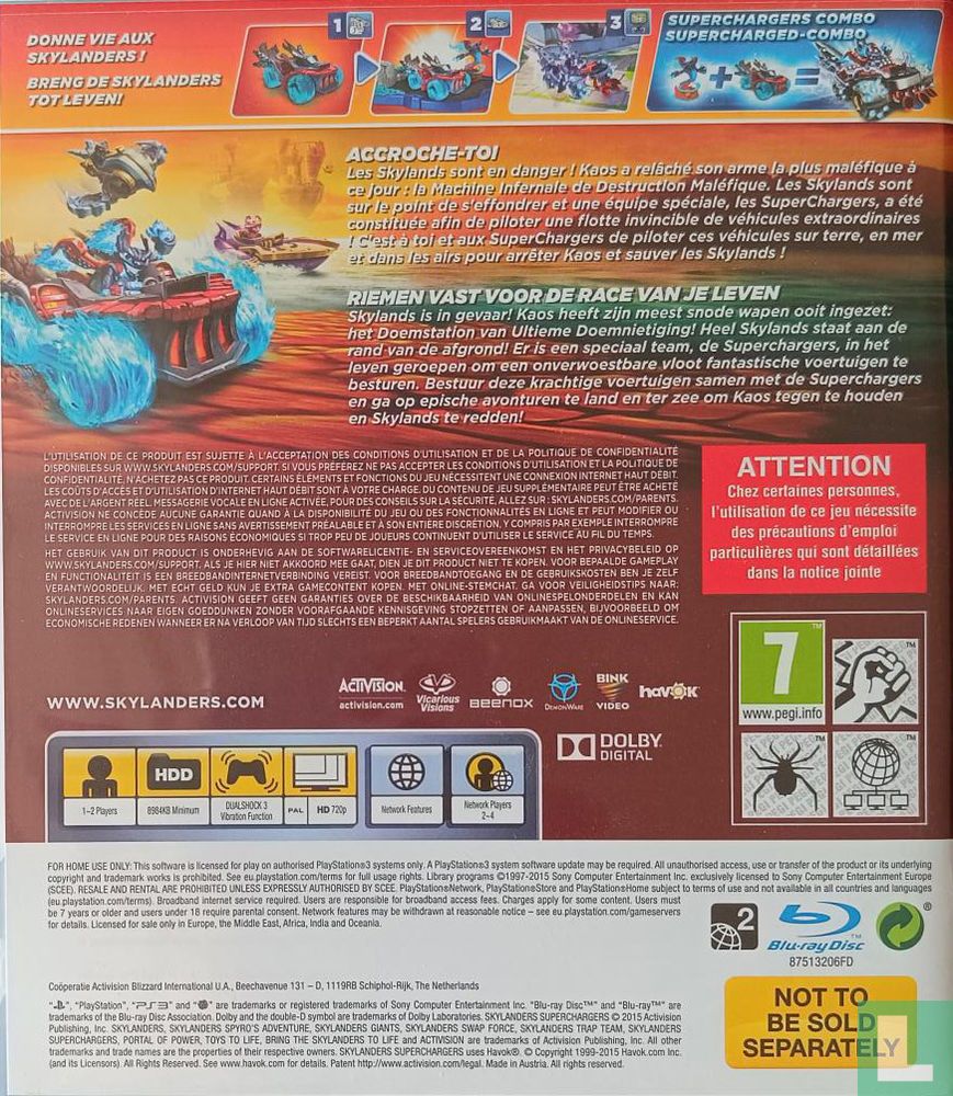 Skylanders SuperChargers
