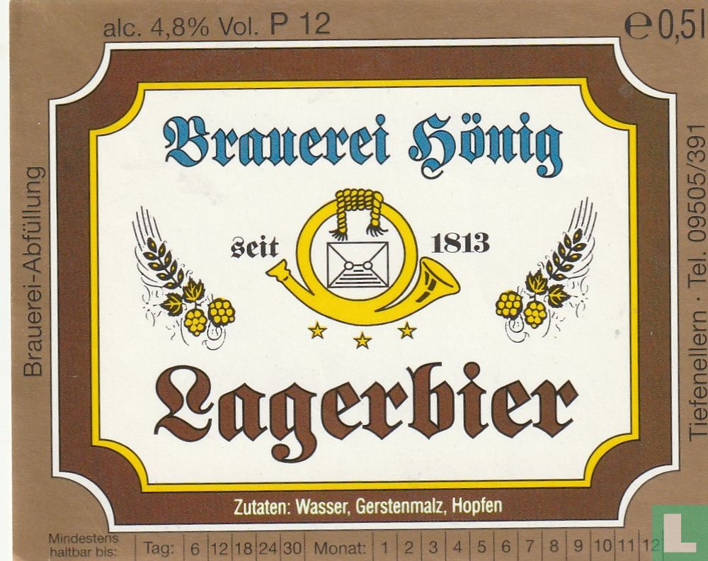 Hönig Lagerbier