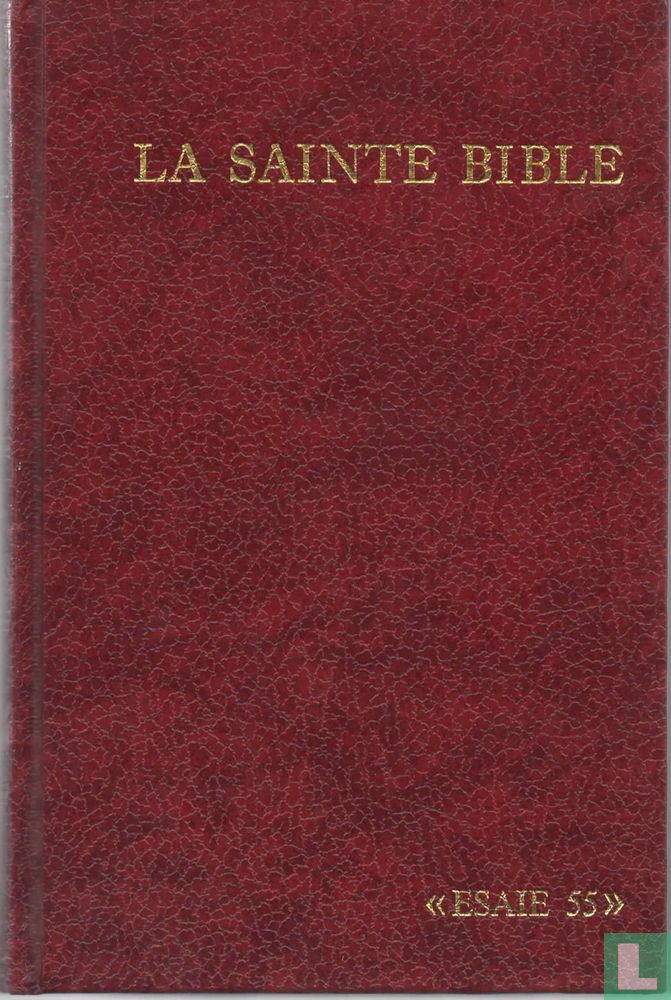 La Sainte Bible