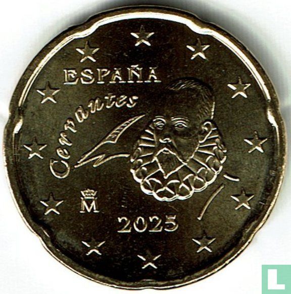 Spanje 20 cent 2025