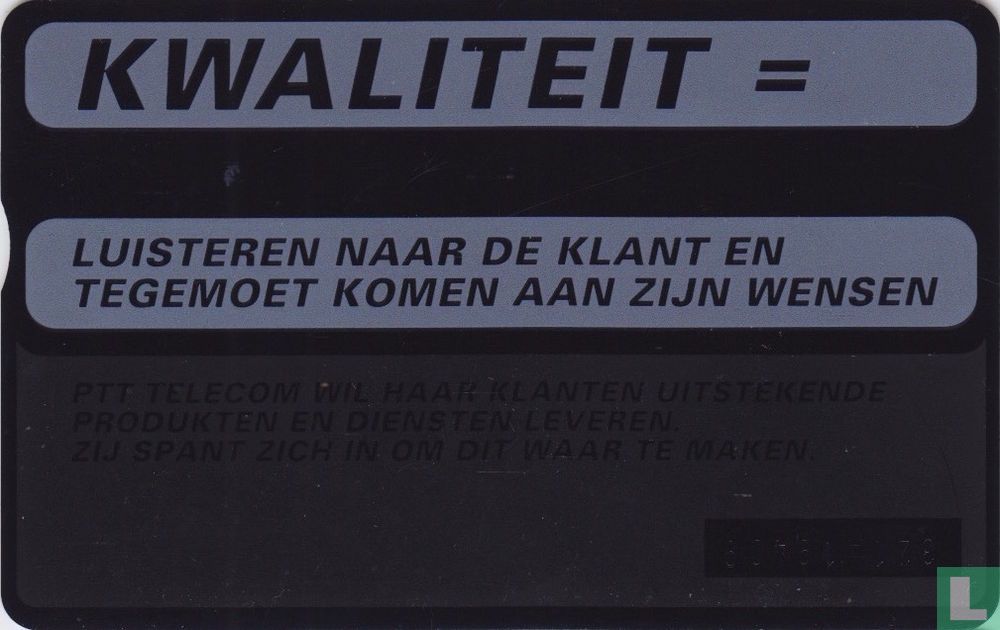 PTT Telecom Kwaliteit