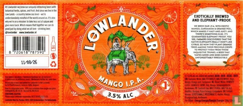 Lowlander Mango I.P.A.