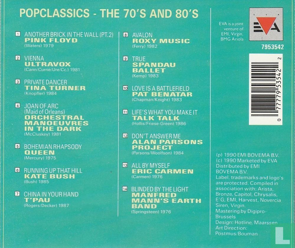 Pop Classics Volume 1