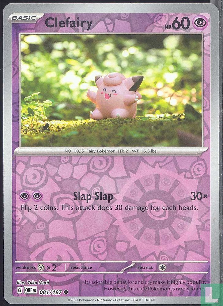 Clefairy [Reverse Holo]