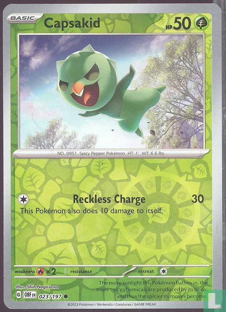 Capsakid [Reverse Holo]