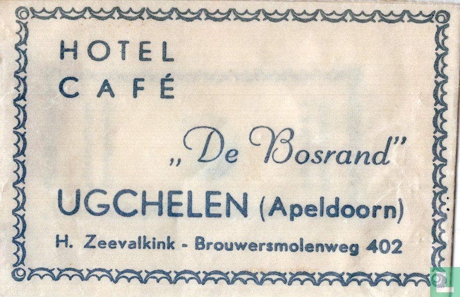 Hotel Cafe "De Bosrand"