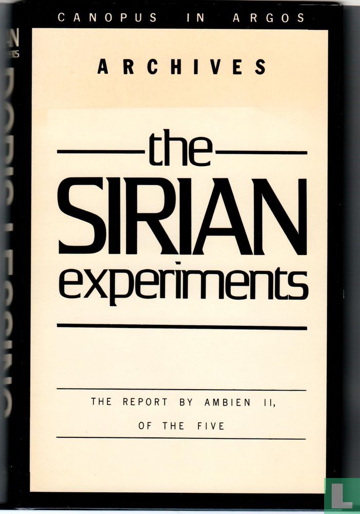 The Sirian Experiments