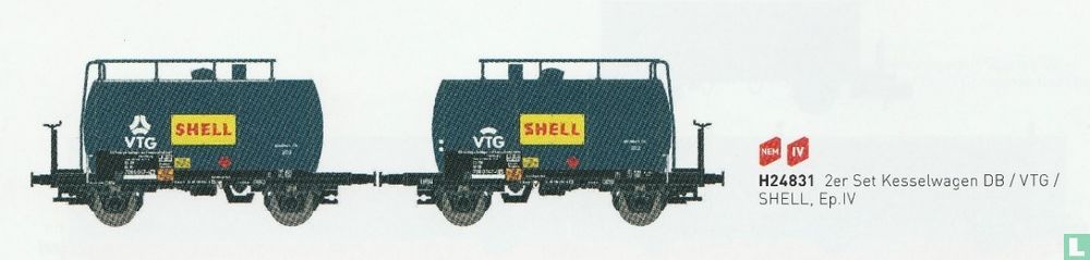 Ketelwagens DB "VTG SHELL"