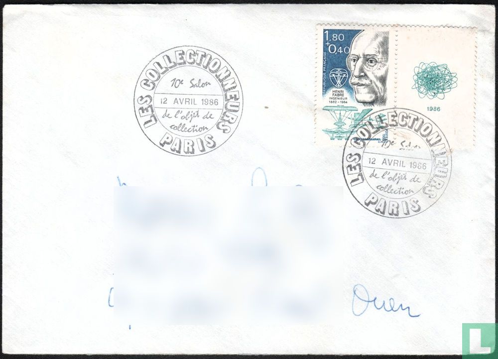 The Collectors - Paris (1986) - Postmark [philately] - LastDodo