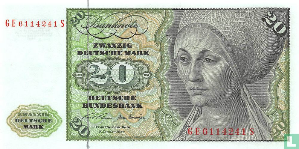 Germany 20 Deutsche Mark