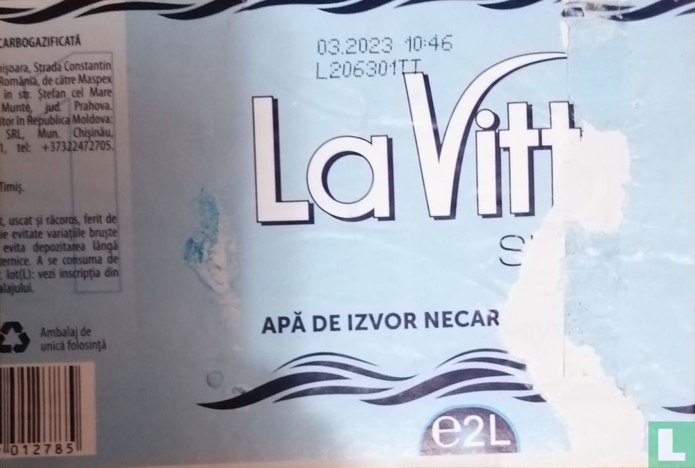 La Vitta Spring - Eau de source plate