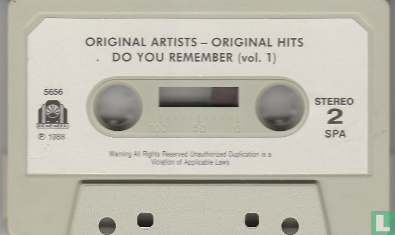 Do You Remember vol. 1